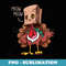 Thanksgiving Cat Funny Fake Cat Meow Thanksgiving Turkey - Modern Sublimation PNG File
