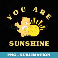 care bears funshine bear you are sunshine vintage sunny icon - elegant sublimation png download