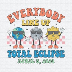 funny everybody line up solar eclipse png