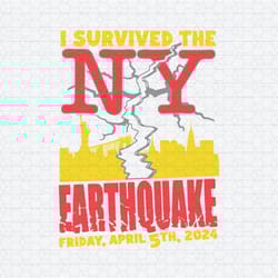 i survived the ny earthquake svg