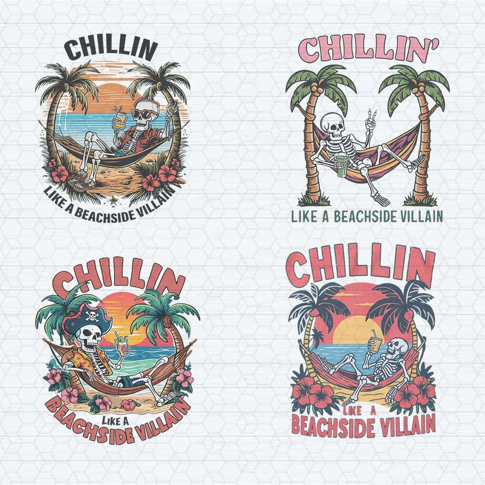 Chillin Like A Beachside Villain SVG PNG Bundle.jpg