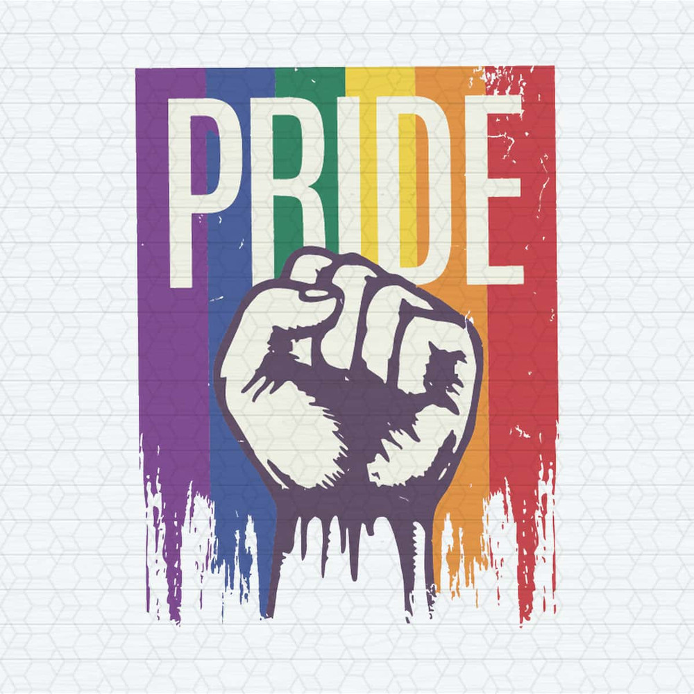 Pride Fist Bump LGBTQ Support Pride Month SVG.jpg