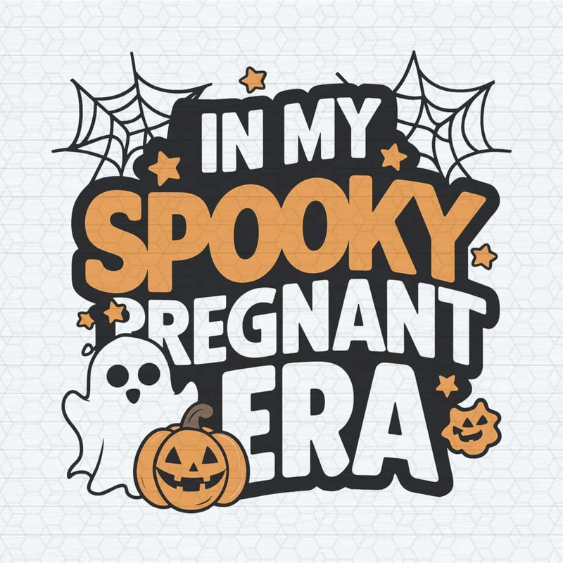 Retro Ghost In My Spooky Pregnant Era SVG.jpg