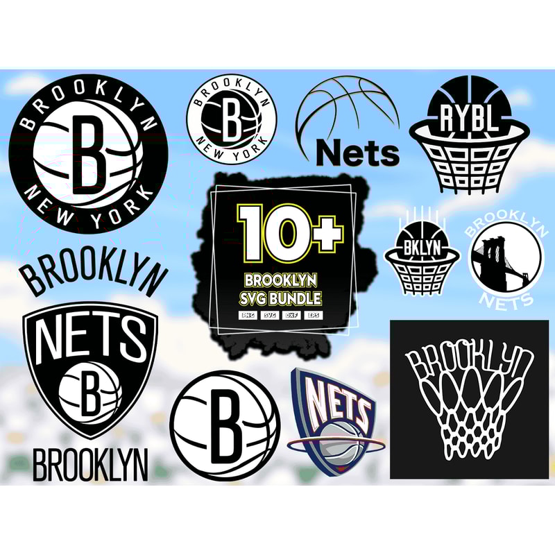10 Files Brooklyn Nets Svg Bundle, Love Brooklyn Nets Svg.png