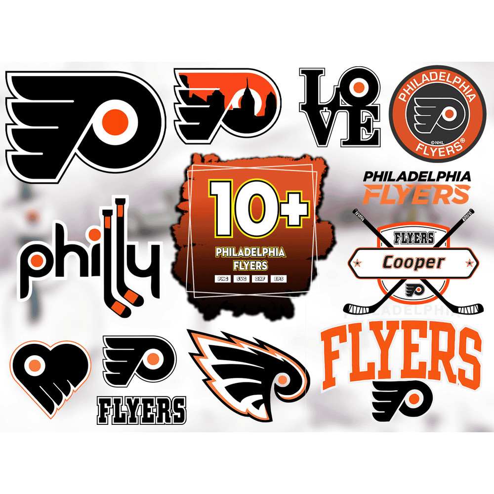 11 Files Philadelphia Flyers Svg Bundle, Philadelphia Flyers NHL Logo.png