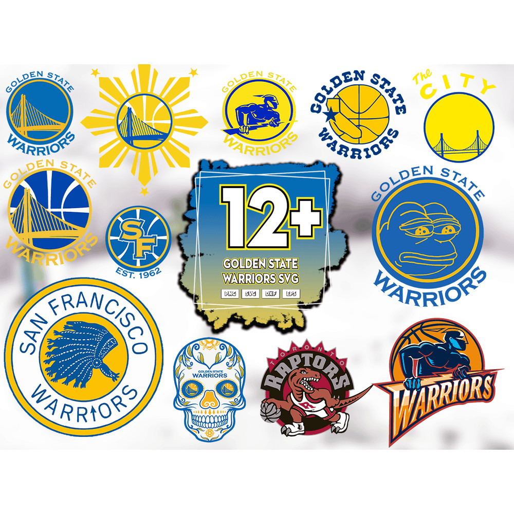 12 Files Golden State Warriors Svg Bundle, Warriors Logo Svg.png