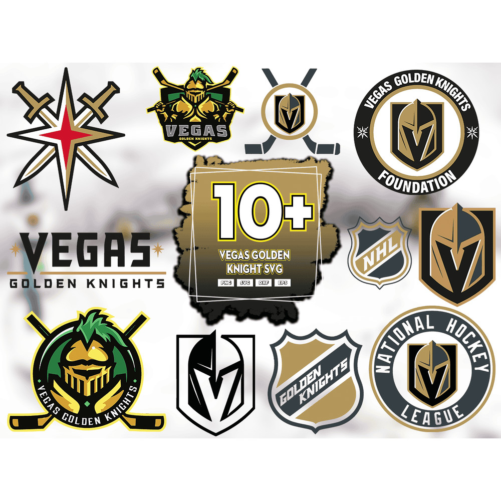 8 Files Vegas Golden Knight Svg Bundle, Vegas Golden Knight logo.png