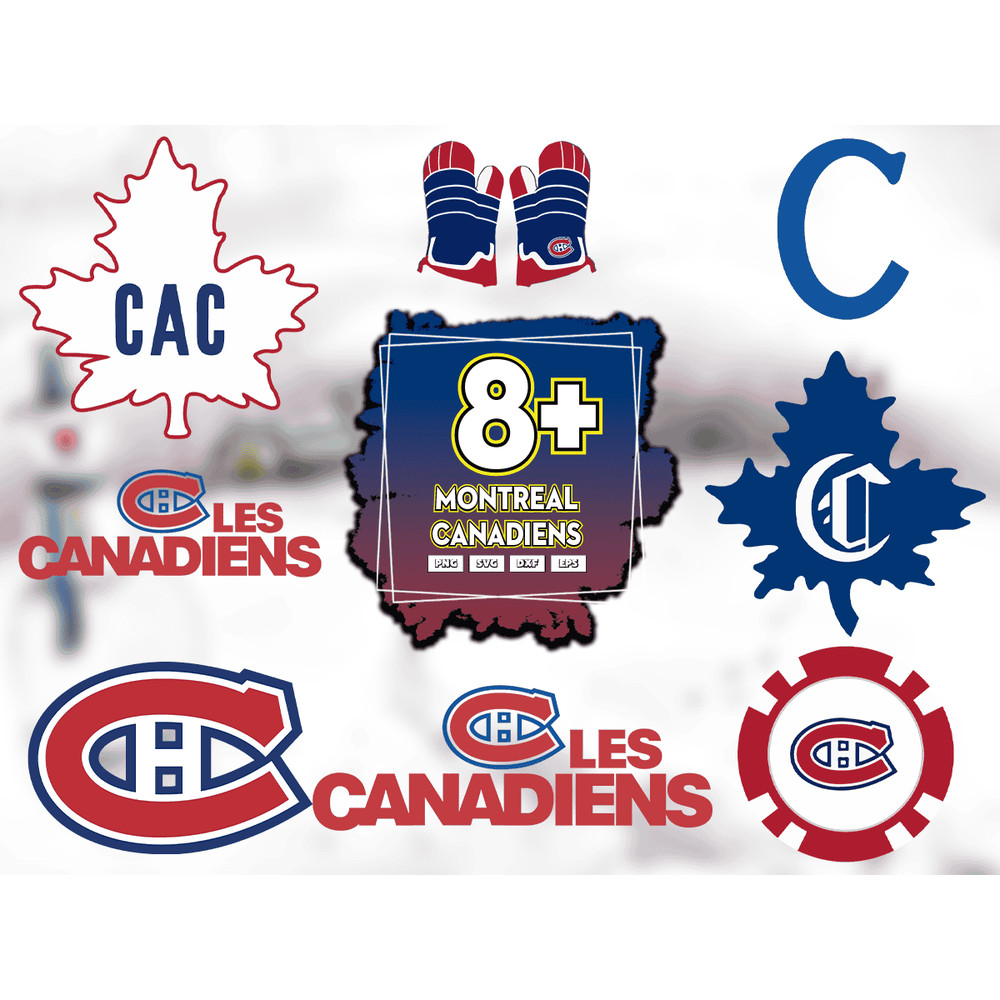 9 Files Montreal Canadiens Svg Bundle, Montreal Canadiens NHL Logo.png