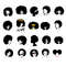 Afro Woman Bundle Svg, Afro Woman Vector, Afro Woman Silhouette, Afro Oman Birthday.jpg