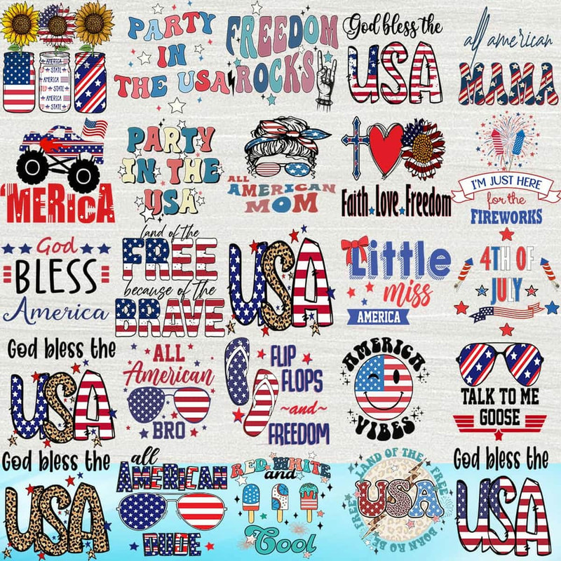 30 Independence Bundle Svg, God Bless The USA Svg, 4th Of July Svg, America Vibes Svg.jpg