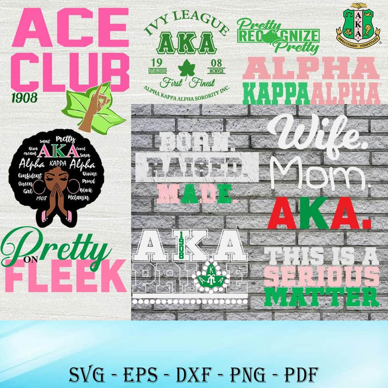 Alpha Kappa Alpha Sorority Bundles Svg, Aka Girl Gang Svg, Alpha Kappa Lovers.jpg