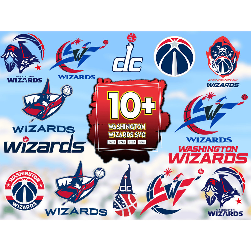 10 Files Washington Wizards Svg Bundle, Washington Wizards Logo.png