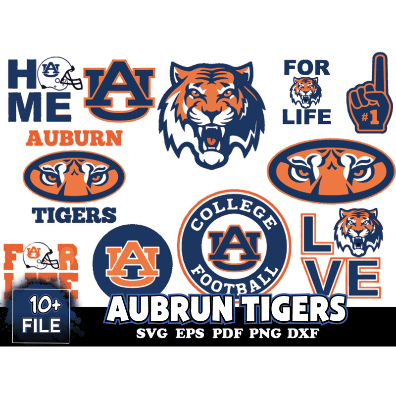 11 Files Aubrun Tigers SVG Bundle, Aubrun Tigers Logo Lovers.png