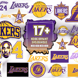 17 files kobe bryant svg bundle, kobe bryant lovers svg