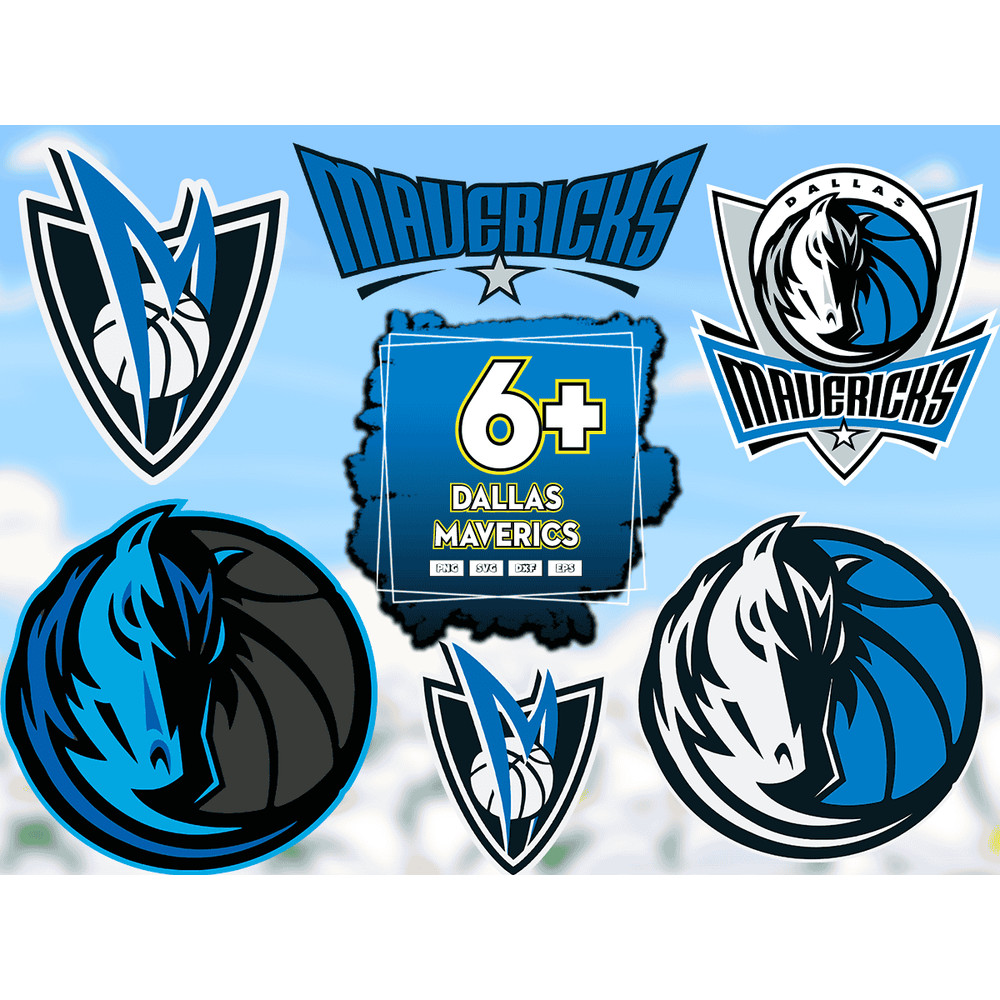 6 Files Dallas Maverics Svg Bundle, Dallas Maverics NBA Lovers.png
