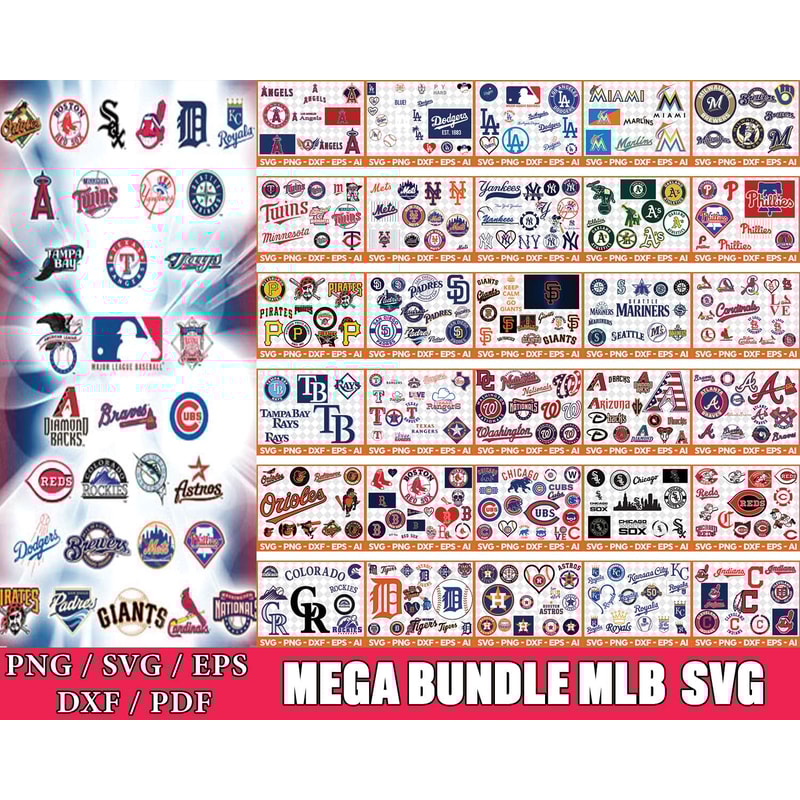 MLB Baseball Teams Svg Mega Bundle.jpg