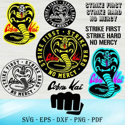 cobra kai svg bundle, cobra kai martial arts png, cobra kai karate svg,