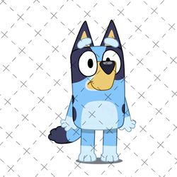 bluey heeler png, bandit heeler chilli heeler bluey and bingo png | blue dog family cartoon png digital dowload