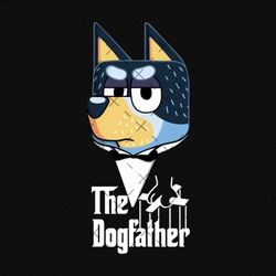 bluey dog father cool png bluey, cartoon png, bandit png, bluey father's day png, bluey dog png