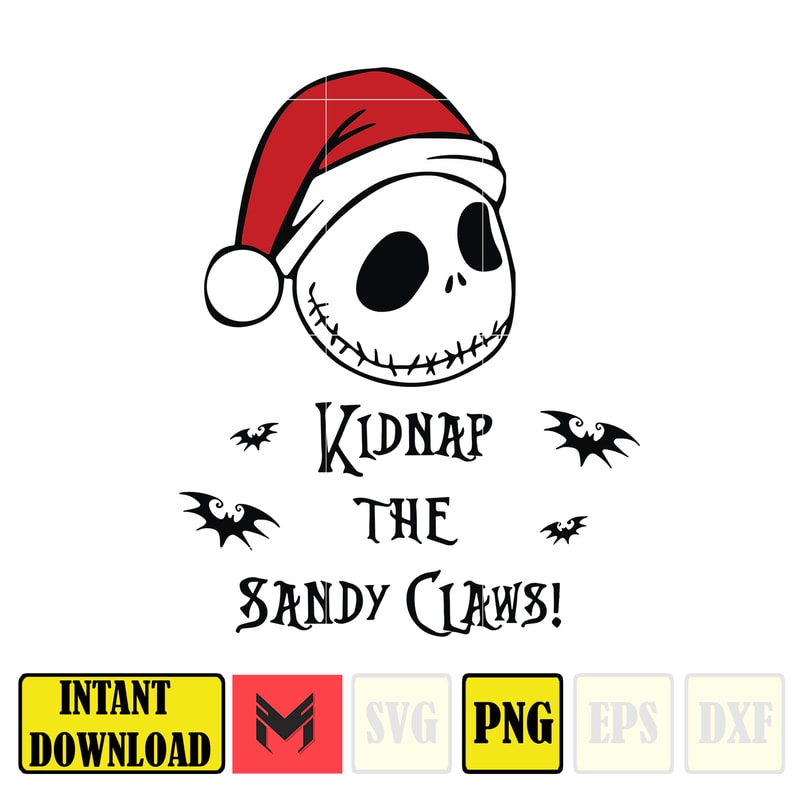 Nightmare Before Christmas Png, Jack Nightmare Png, Nightmare Christmas, Christmas 2023 Png (57).jpg