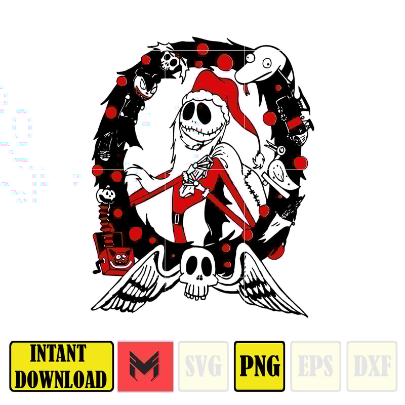 Nightmare Before Christmas Png, Jack Nightmare Png, Nightmare Christmas, Christmas 2023 Png (63).jpg