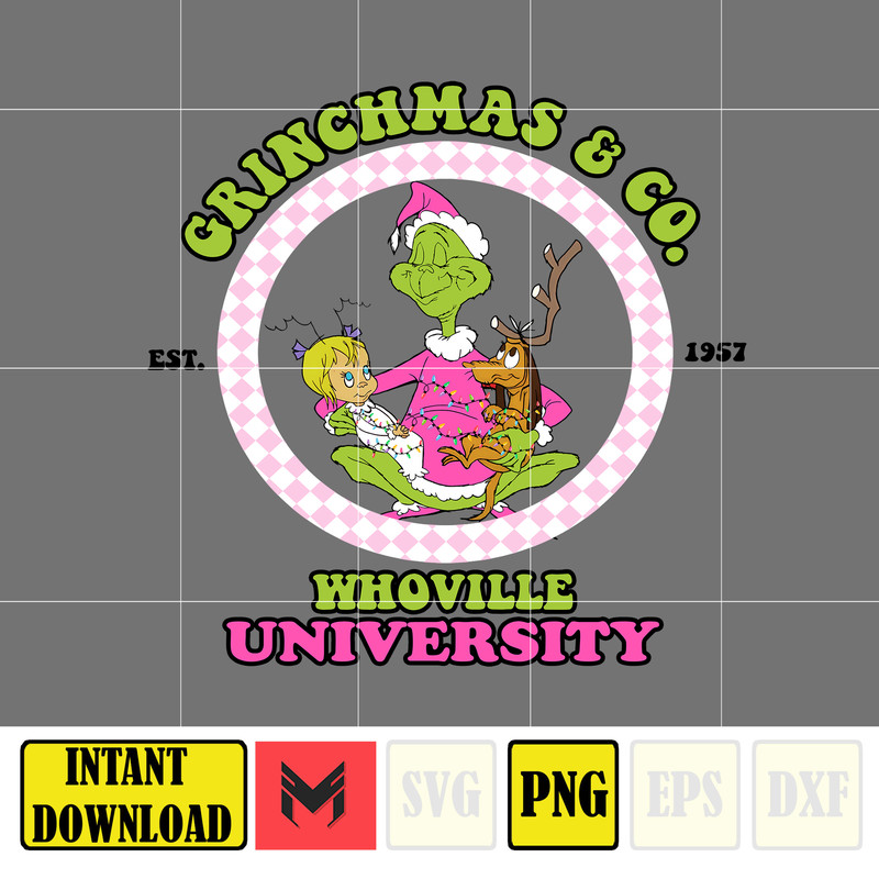 Retro Pink Grinch Png, Retro Christmas Png, Grinch Png, Grinch Png, Christmas Png, Pink Christmas Png (5).jpg
