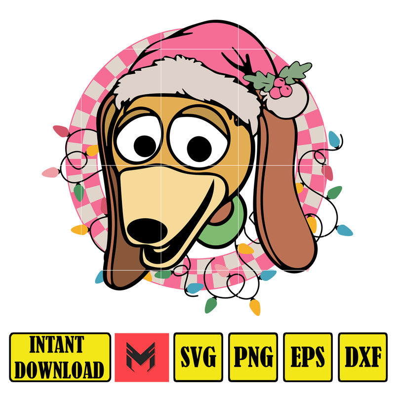 Christmas Svg, Merry Christmas Svg, Pink Christmas Tree, Christmas Mouse and Friends, Christmas Squad, Pink Christmas, Xmas Holiday Svg (12).jpg