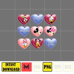New Cartoon Valentine Png, Valentine Mouse Story Png, Be My Valentine Png, Mouse And Friend Character Movie Png (12)