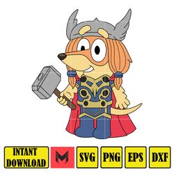 Layered Svg, Blue and Avengers Svg, Puppy Svg, Digital Download, Clipart, PNG, SVG, Cricut, Silhouette (7)