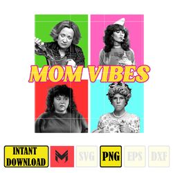 Retro Sitcom Mom Vibes PNG, Sitcom 90's Moms Png, Funny Mom Png, Mom Life Png, Mother's Day Gift, Cool Mom Gifts