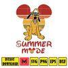 Summer Mode Pluto Svg, Summer Mickey and Friends Svg, Best Friends Together Svg, Summer Mode Svg, Mickey and Friends, Svg Files For Cricut, Instant Download.jpg