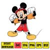Summer Mickey, Summer Minnie, Mickey and Minnie Beach Time, Layered and Editable Files, Instant Download (1).jpg