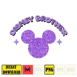 Disney Brother Png, Mouse Mom Png, Magical Kingdom Png, Gift For Mom Wrap, File Digital Download