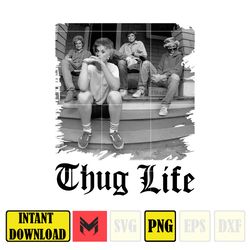Girls Thug Life Png, Thug Life Movie Png, Cool Mom Empower Womens Png, Mother's Day Gift Png, Grandma Gift Png.