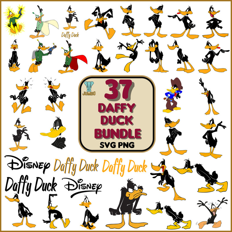 Daffy Duck Bundle Svg1 0