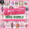 Pink Christmas Bundle Png 0