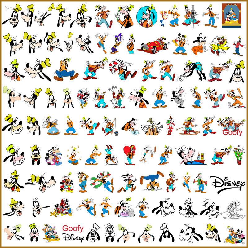Goofy Bundle Svg 1