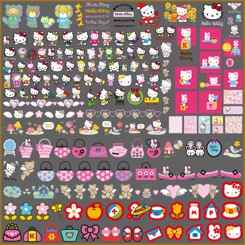 Hello Kitty Bundle Svg 1