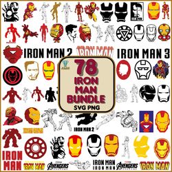 iron man bundle svg