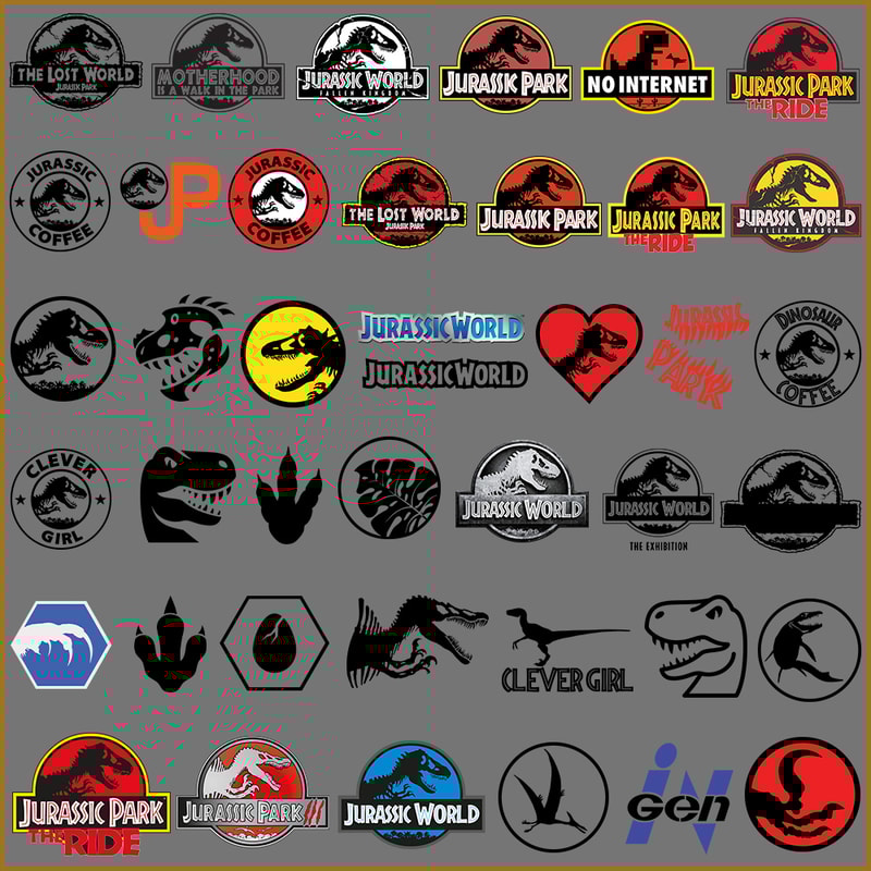 Jurassic World Bundle Svg 1