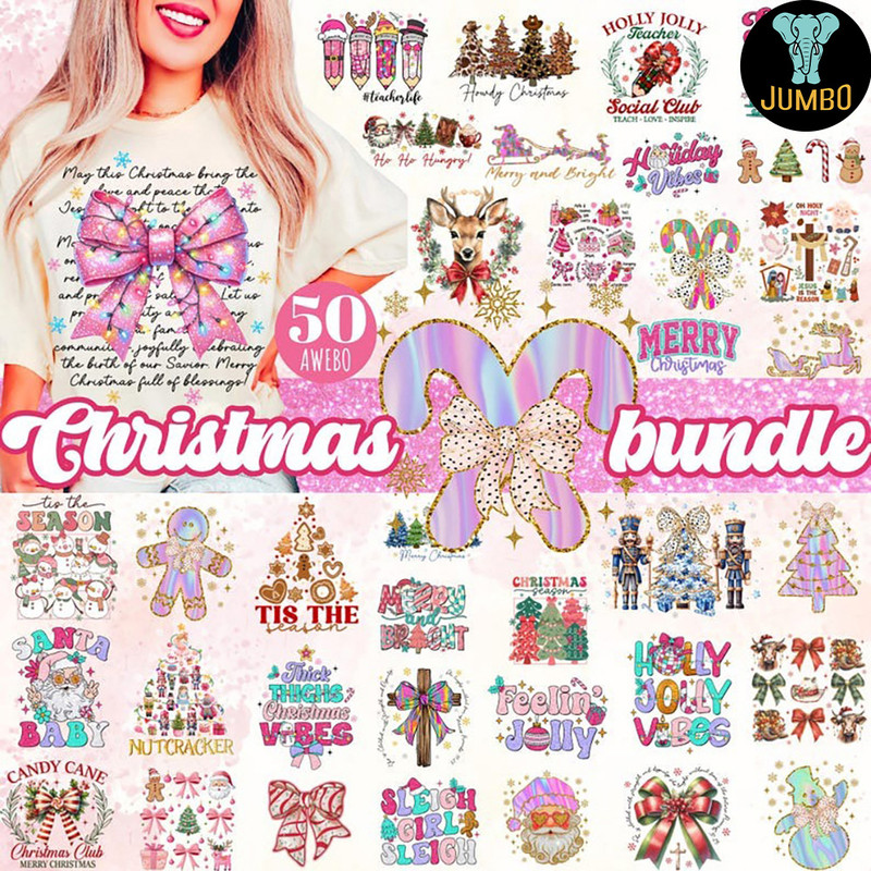 Elegant Christmas Png Bundle 0