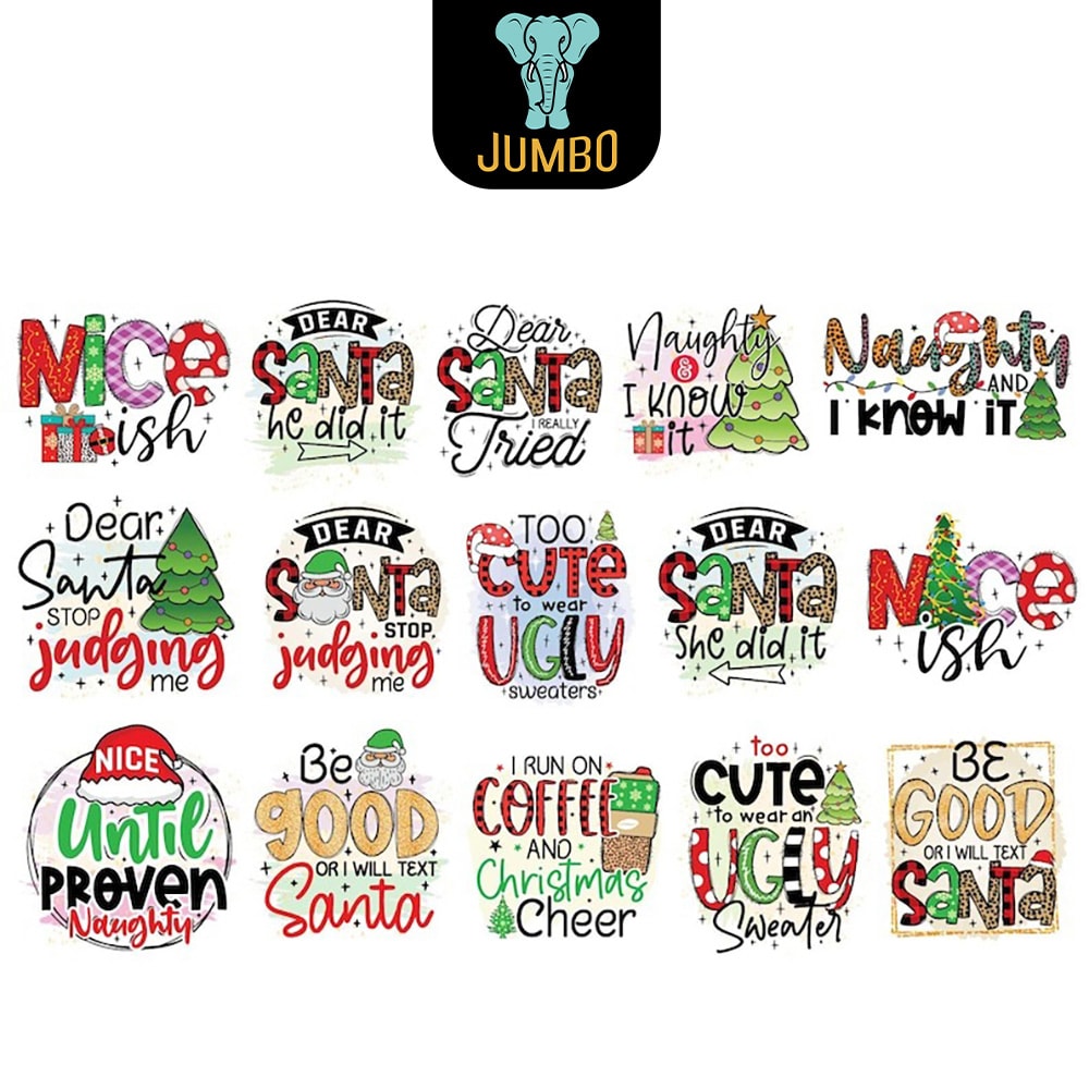 Funny Christmas Png Bundle 0