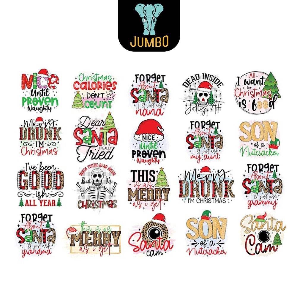 Funny Christmas Png Bundle 3