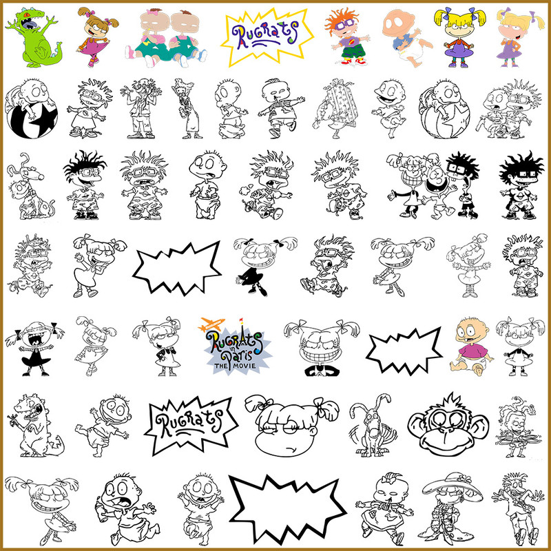 Rugrats Bundle Svg 1