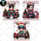 Christmas Cartoon Character Png Bundle 1