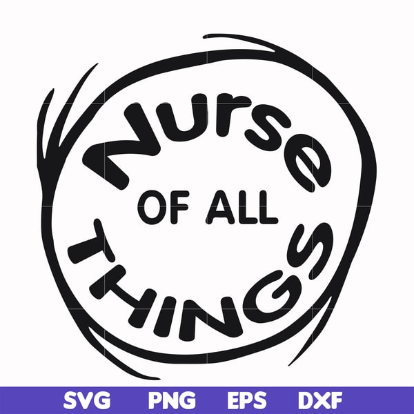 DR000162-Nurse of all things svg, png, dxf, eps file DR000162.jpg