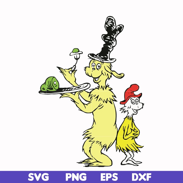 DR000166-Dr Seuss svg, png, dxf, eps file DR000166.jpg