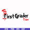 DR00068-First grader I am svg, png, dxf, eps file DR00068.jpg