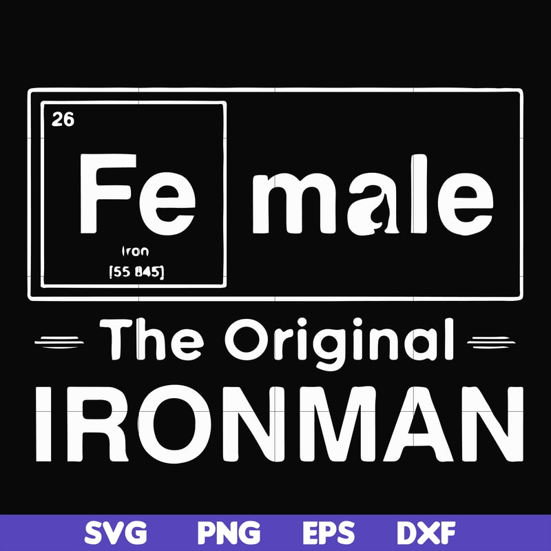 FN000211-Female the original ironman svg, png, dxf, eps file FN000211.jpg