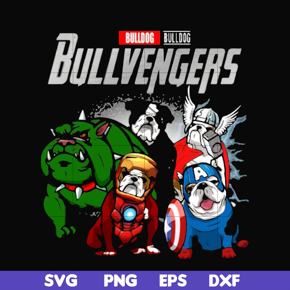 FN000411-Bullvengers svg, png, dxf, eps file FN000411.jpg
